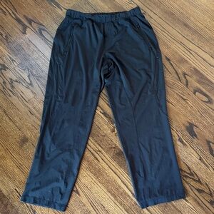Lululemon black lightweight tech fabric elastic waist jogger athletic pants. XL